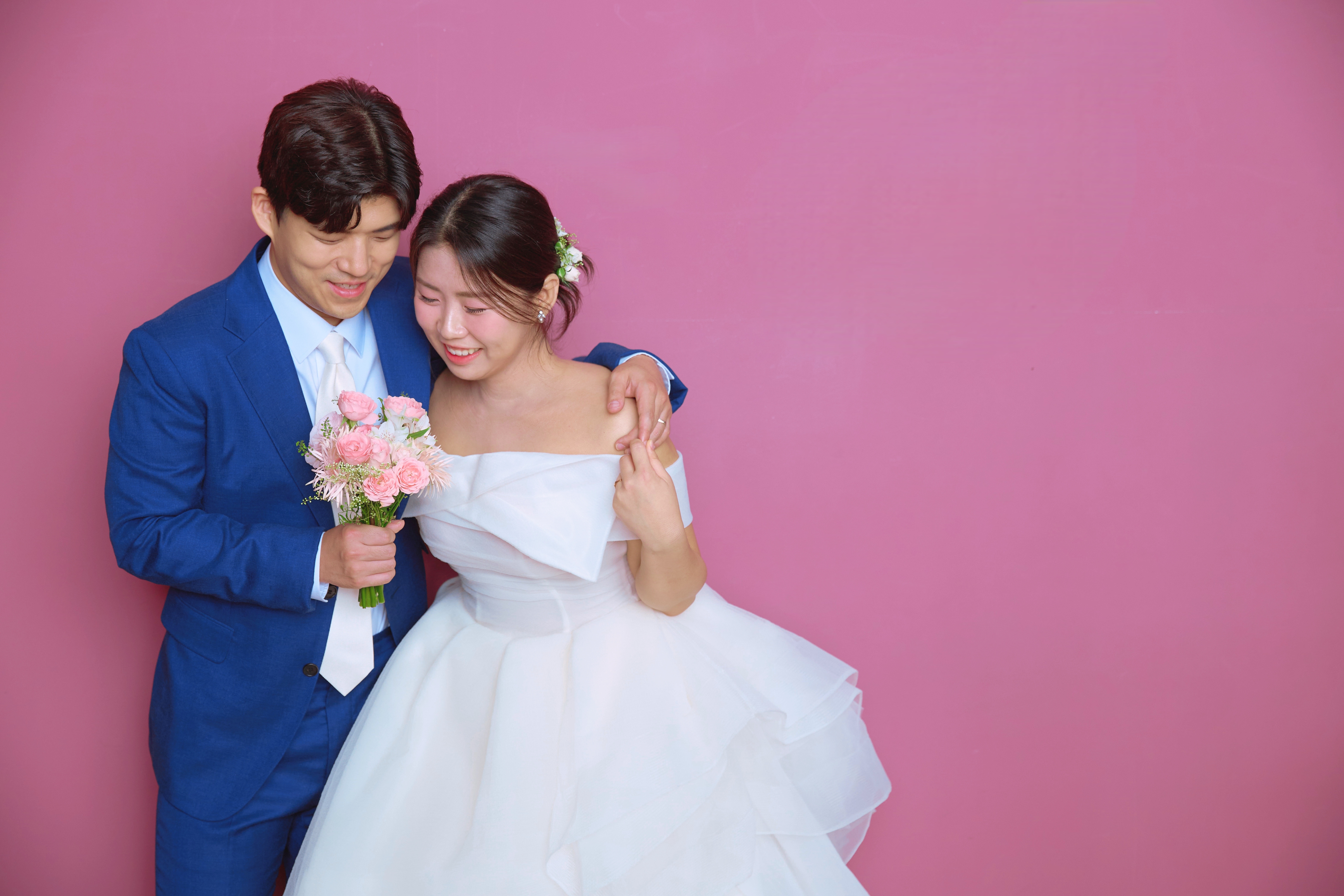 스튜디오 웨딩 촬영